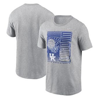 Men's Nike Heather Gray Kentucky Wildcats Basketball Refresh T-Shirt