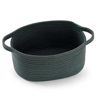 Cute Woven Basket Handle Gift Organizer