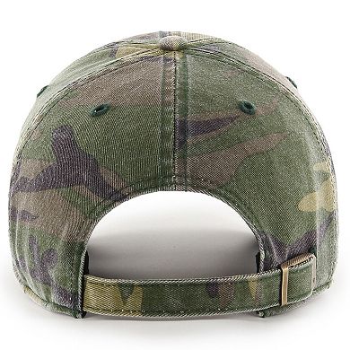 Men's '47 Camo Tennessee Titans Clean Up Adjustable Hat