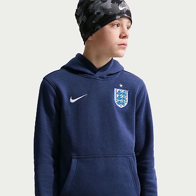 Youth Nike Navy England National Team Club Hoodie