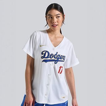 Women's Nike Shohei Ohtani White Los Angeles Dodgers 2026 Gold Collection Stadium Jersey