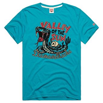 Men's Homage Teal Arizona Diamondbacks Tri-Blend Hyperlocal T-Shirt