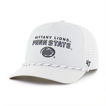 Men's '47 White Penn State Nittany Lions Forward Vent Hitch Rope Adjustable Hat