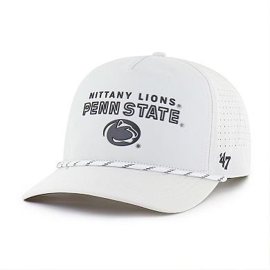 Men's '47 White Penn State Nittany Lions Forward Vent Hitch Rope Adjustable Hat