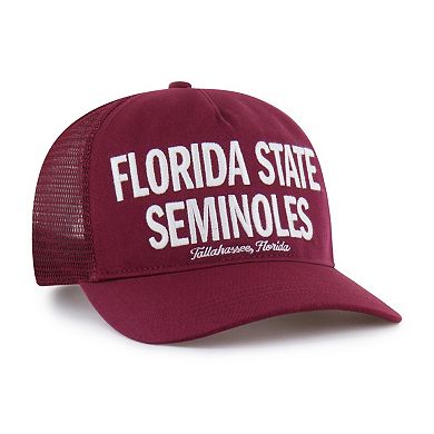 Men's '47 Garnet Florida State Seminoles Contemporary Hitch Trucker Adjustable Hat