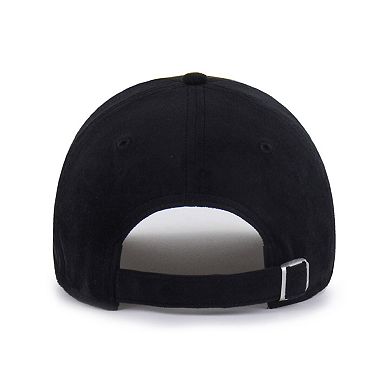Unisex '47 Black New York Liberty Spirited Velour Clean Up Adjustable Hat