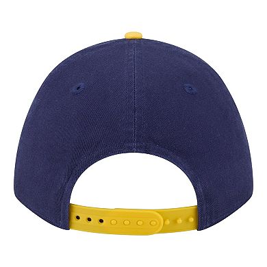 Men's New Era Navy/Gold Milwaukee Brewers Team Loyal 9FORTY M-Crown Adjustable Hat