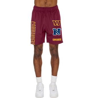 Men's New Era Burgundy Washington Commanders Match Shorts