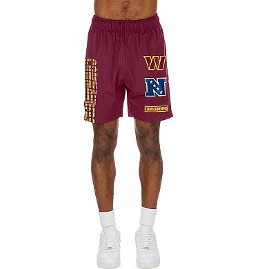 Men's New Era Burgundy Washington Commanders Match Shorts
