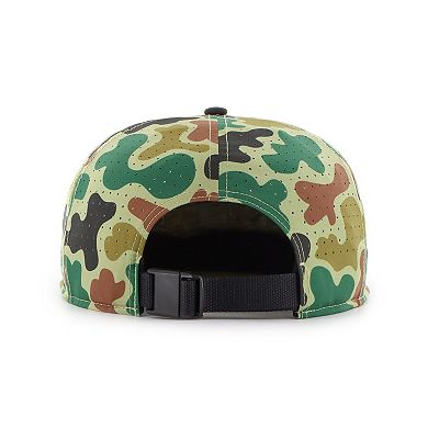 Men's '47 Camo Los Angeles Dodgers Elevated Greens Captain Adjustable Hat