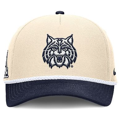 Unisex Nike Natural Arizona Wildcats 2026 Primetime Natural 5-Panel Rope 2-Tone Rise Hat