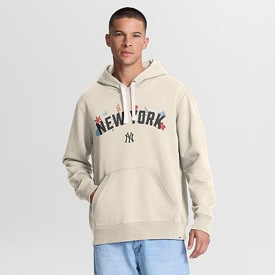 Men's Fanatics Cream New York Yankees Bloom Hoodie