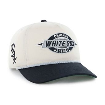 Men's '47 Natural Chicago White Sox Frame Out Hitch Adjustable Hat
