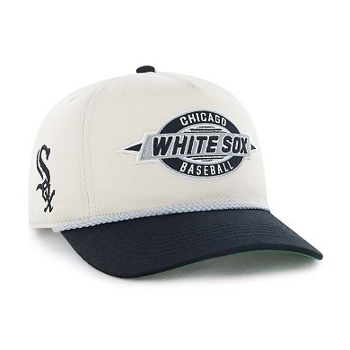 Men's '47 Natural Chicago White Sox Frame Out Hitch Adjustable Hat