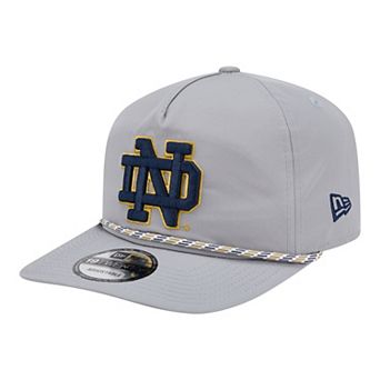 Men's New Era Gray Notre Dame Fighting Irish 19TWENTY Adjustable Hat