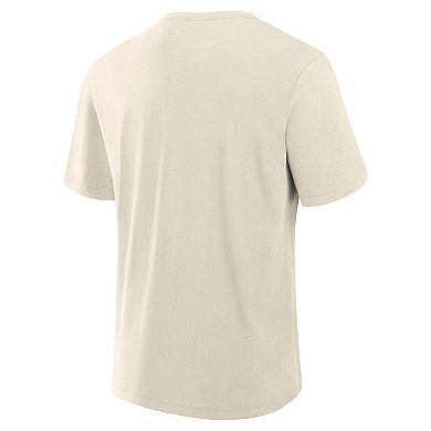 Men's Profile Cream Pittsburgh Pirates Big & Tall Screen Print T-Shirt