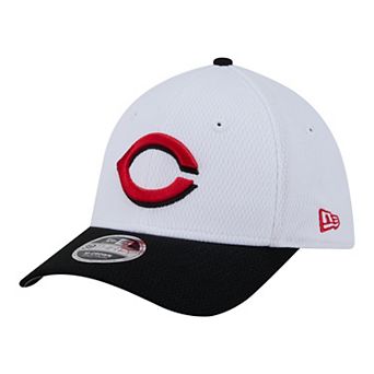 Toddler New Era White Cincinnati Reds Baseball 39THIRTY M-Crown Adjustable Hat