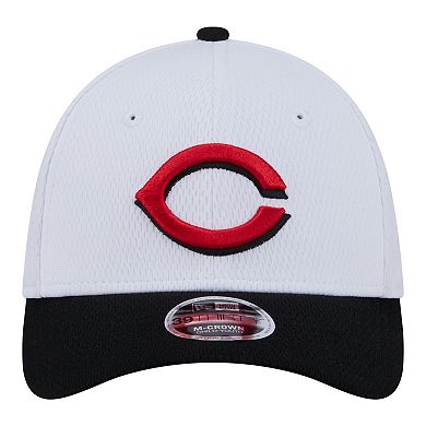 Toddler New Era White Cincinnati Reds Baseball 39THIRTY M-Crown Adjustable Hat