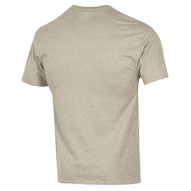 Men's Champion Oatmeal Tennessee Titans Jersey T-Shirt