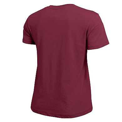 Women's Champion Burgundy Colorado Avalanche Wordmark Lockup T-Shirt