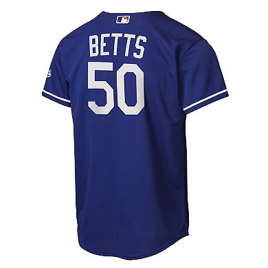 Youth Nike Mookie Betts Royal Los Angeles Dodgers Alternate Stadium Jersey