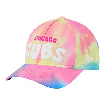 Toddler New Era Chicago Cubs Tie Dye M-Crown A-Frame 9FORTY Adjustable Hat