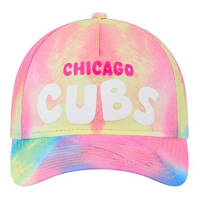 Toddler New Era Chicago Cubs Tie Dye M-Crown A-Frame 9FORTY Adjustable Hat