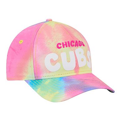 Toddler New Era Chicago Cubs Tie Dye M-Crown A-Frame 9FORTY Adjustable Hat