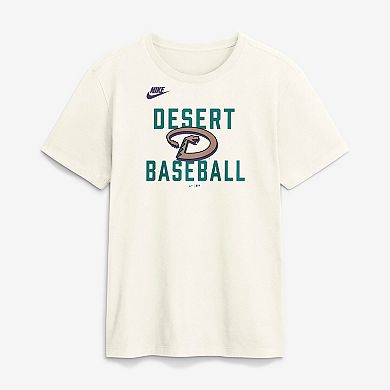 Men's Nike Cream Arizona Diamondbacks Cooperstown Collection 70s Inspired T-Shirt