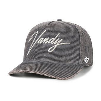 Men's '47 Gray Vanderbilt Commodores Vault Reclaim Snow Wash Corduroy Hitch Adjustable Hat