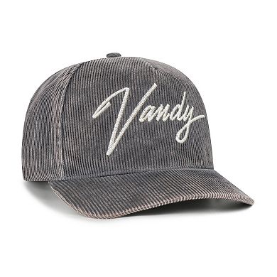 Men's '47 Gray Vanderbilt Commodores Vault Reclaim Snow Wash Corduroy Hitch Adjustable Hat