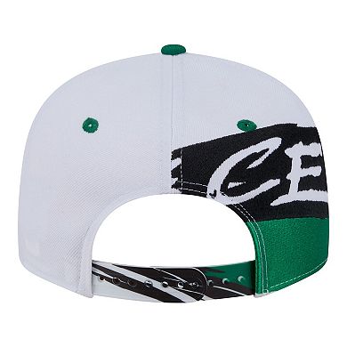 New Era White/Kelly Green Boston Celtics Swept 9FIFTY Snapback Hat