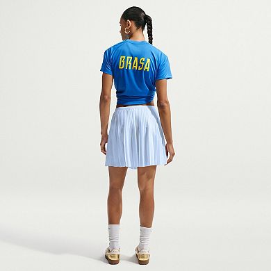 Women's Nike Blue Brazil National Team 2026 Strike Dri-FIT Top
