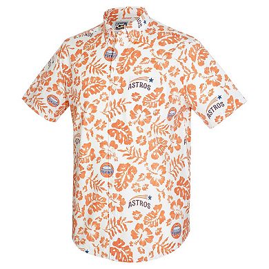 Men's Reyn Spooner Cream Houston Astros Cooperstown Pua Performance Polo