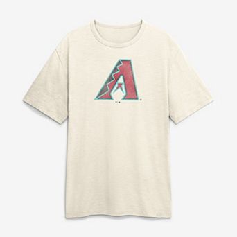 Men's Fanatics Cream Arizona Diamondbacks Stadium Slub T-Shirt
