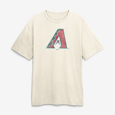 Men's Fanatics Cream Arizona Diamondbacks Stadium Slub T-Shirt