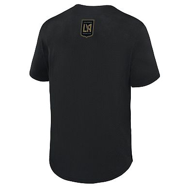 Men's Fanatics Black LAFC Maximum Intensity Button-Up Jersey
