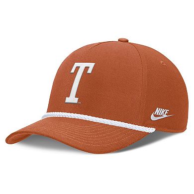 Unisex Nike Texas Orange Texas Longhorns 2026 Basketball Refresh 5-Panel Rope Rise Hat