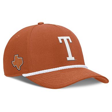 Unisex Nike Texas Orange Texas Longhorns 2026 Basketball Refresh 5-Panel Rope Rise Hat
