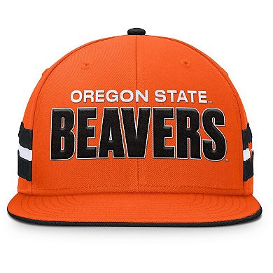 Men's Fanatics Orange Oregon State Beavers Pick Off Fitted Hat