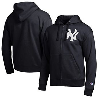 Men's Champion Black New York Yankees All-Star Full-Zip Hoodie