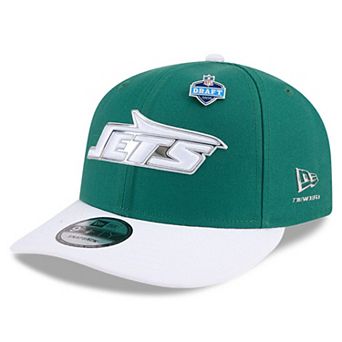 Youth New Era Green/White New York Jets 2026 NFL Draft Pre-Curved 9FIFTY Snapback Hat