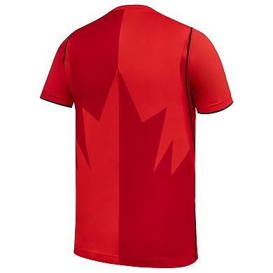 Youth Nike Red Canada Soccer 2026 Home Stadium Replica Jersey