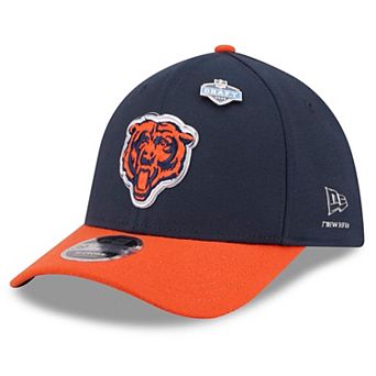Men's New Era Navy/Orange Chicago Bears 2026 NFL Draft 39THIRTY M-Crown Flex Hat
