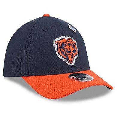 Men's New Era Navy/Orange Chicago Bears 2026 NFL Draft 39THIRTY M-Crown Flex Hat