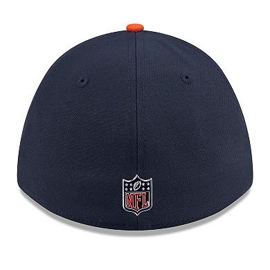 Men's New Era Navy/Orange Chicago Bears 2026 NFL Draft 39THIRTY M-Crown Flex Hat