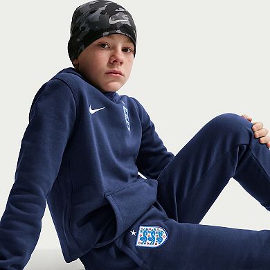Youth Nike Navy England National Team Club Fleece Joggers