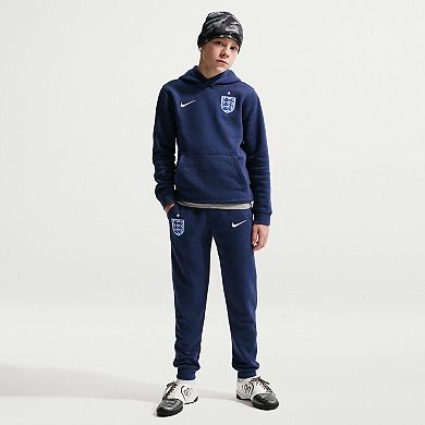 Youth Nike Navy England National Team Club Fleece Joggers