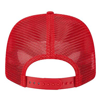 Men's New Era Red Chicago Fire Jersey Hook 9SEVENTY Adjustable Hat