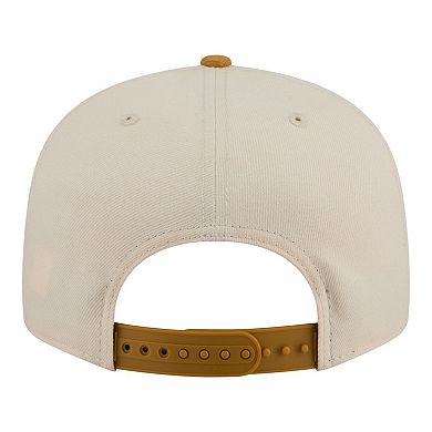 Men's New Era Cream/Tan Denver Nuggets Two-Tone Color Pack 9FIFTY Snapback Hat